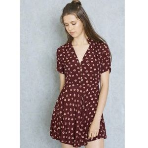 Forever21 burgundy skater dress